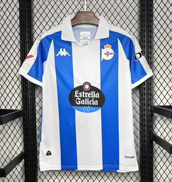 24/25 Deportivo De La Coruna Home Jersey